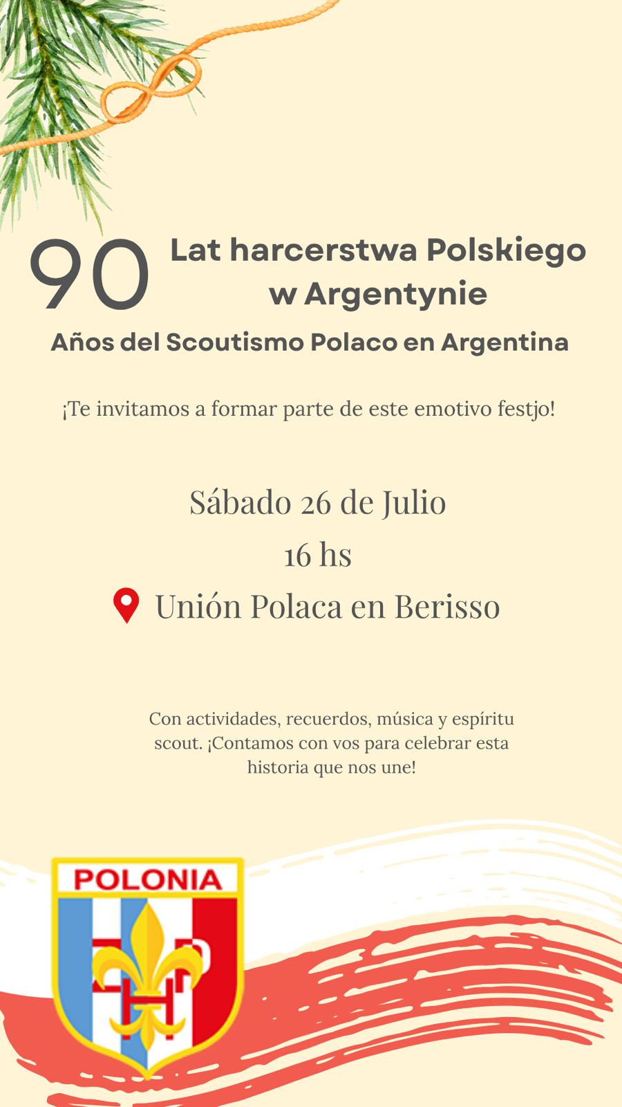90 años de Scoutismo Polaco en Argentina